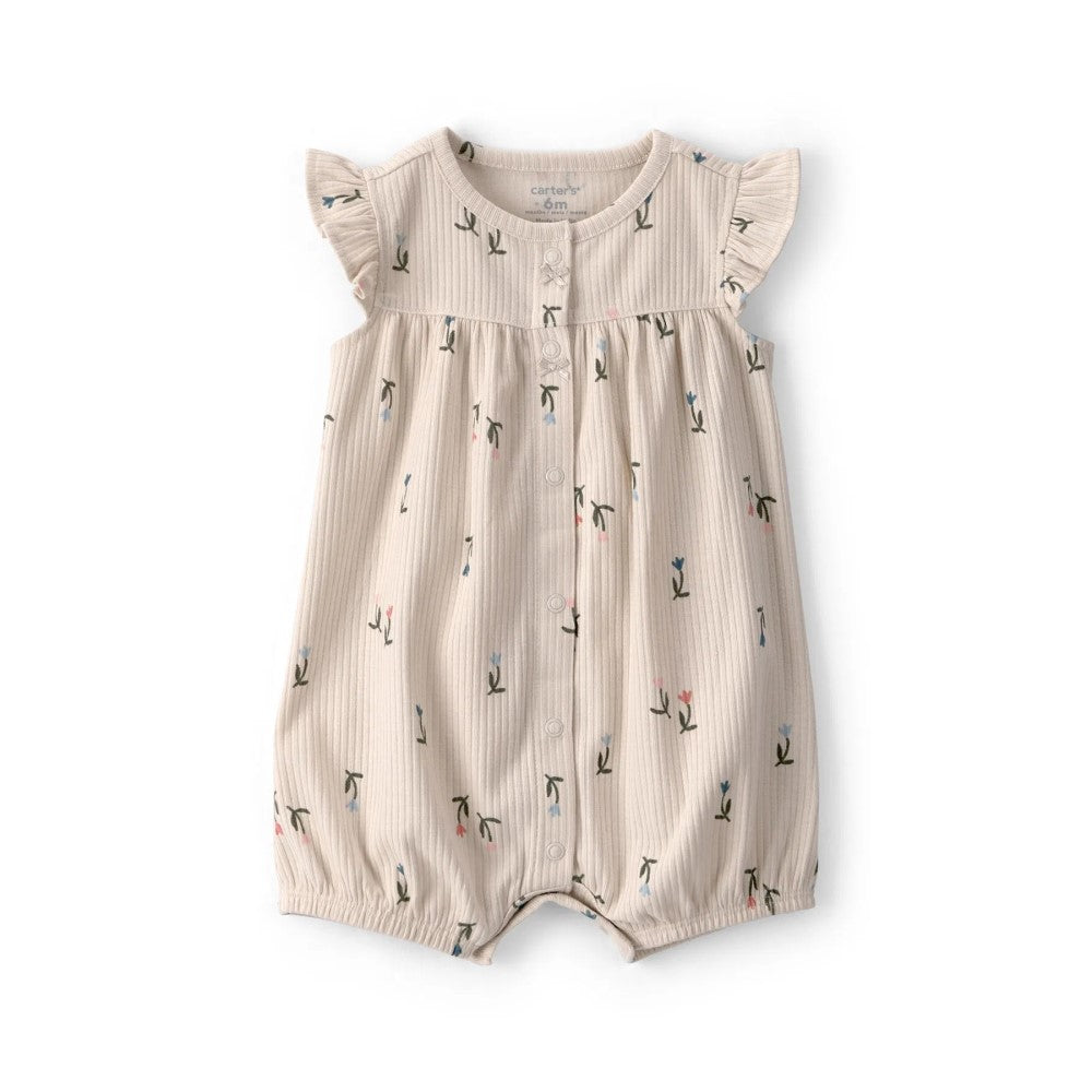 Carters Carter's Kız Bebek Kısa Tulum Bej - Body,Tulum,Zıbın