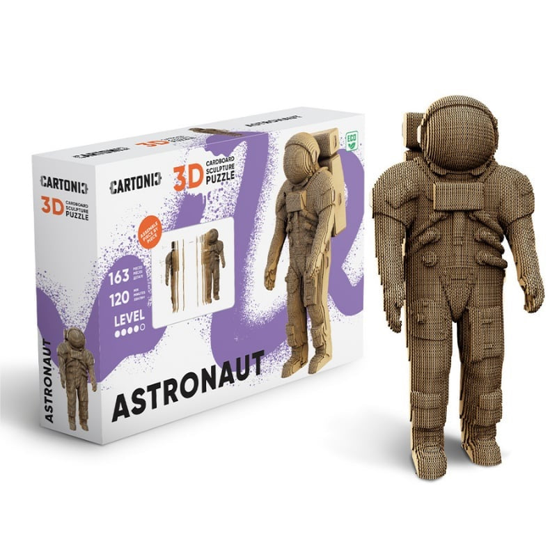 Cartonic 3D Puzzle - Astronaut - Eğitici Oyuncak