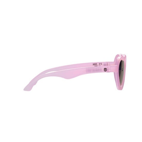 Babıators Babiators Polarize Heart Güneş Gözlüğü Frosted Pink 0-2 Yaş - Güneş ve Yaz Ürünleri - Görsel 3