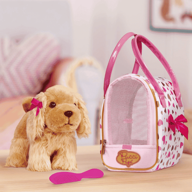 Pucci Pups Gold ve Kalpli Çanta
