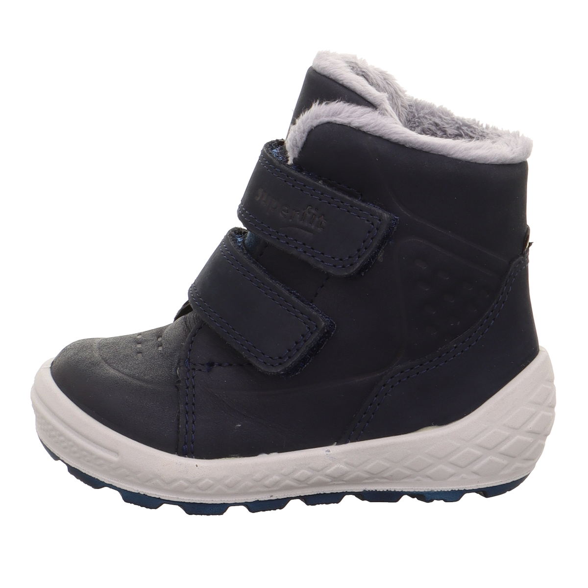 SuperFit Kışlık Erkek Bebek Groovy Goretex Bot Lacivert