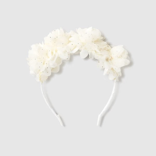 Mayoral Kız Bebek Saç Bandı Ekru