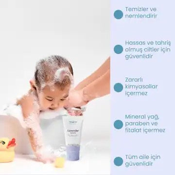 TruKid Lavanta Özlü Yüz ve Vücut Yıkama Jeli 236.5 ml