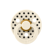 Bibs Studio Polka Anatomik Emzik - Ivory 6+ Ay Bej