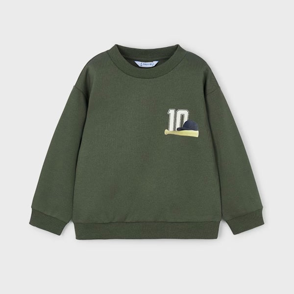 Mayoral Kışlık Erkek Uzun Kol Sweatshirt Yeşil