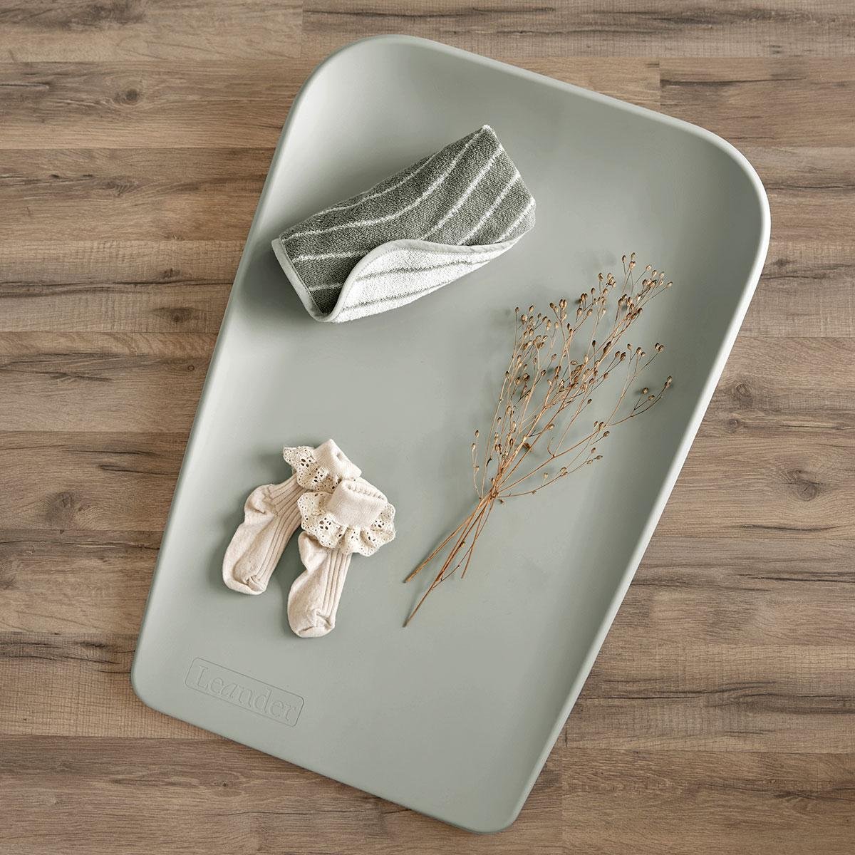 Leander Matty Mini Alt Değiştirme Matı - Sage Green STD