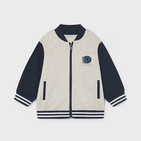 Mayoral Kışlık Erkek Sweatshirt Ceket Eşofman Üçlü Set Mavi