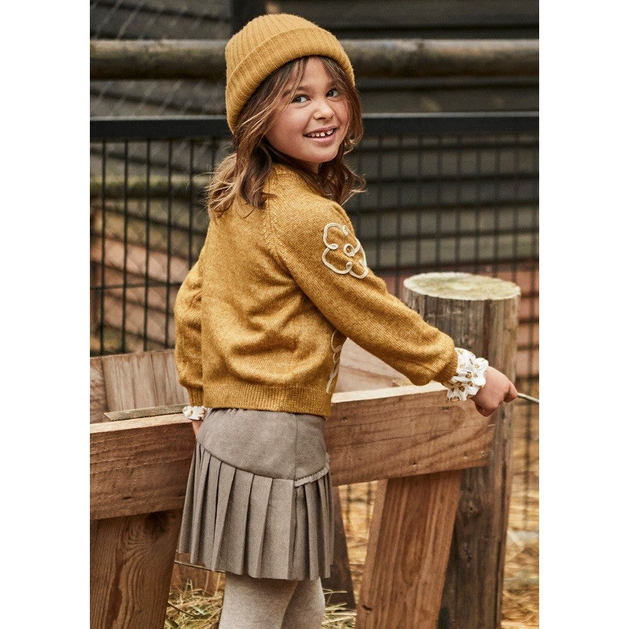 Mayoral Kışlık Kız Etek Kahverengi