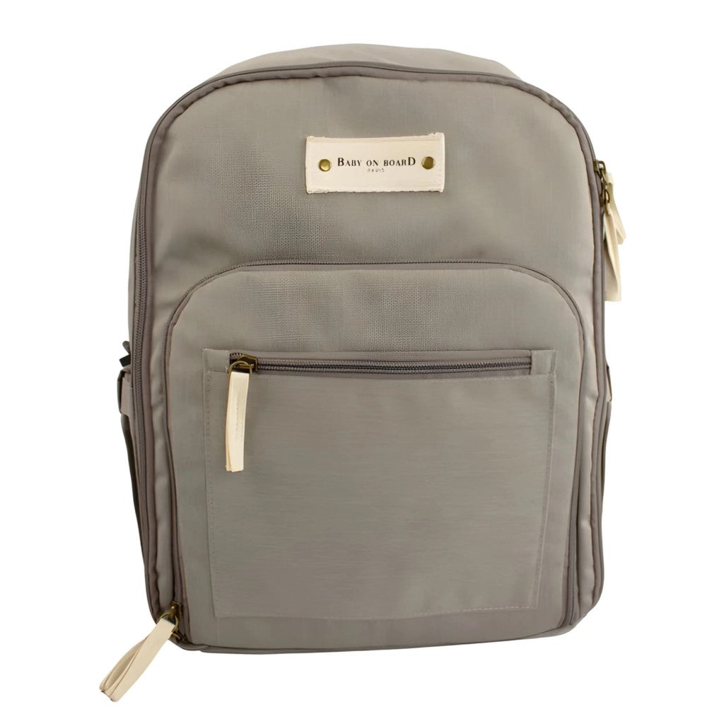 Baby On Board Agathe Galet Sırt Çantalı Taşınabilir Mama Sandalyesi Gri
