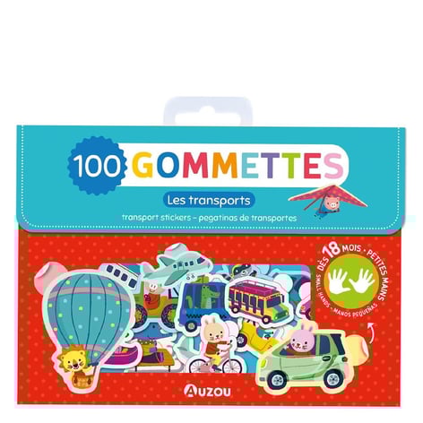 Ulaşım Araçları Sticker Setim – 100 Parça