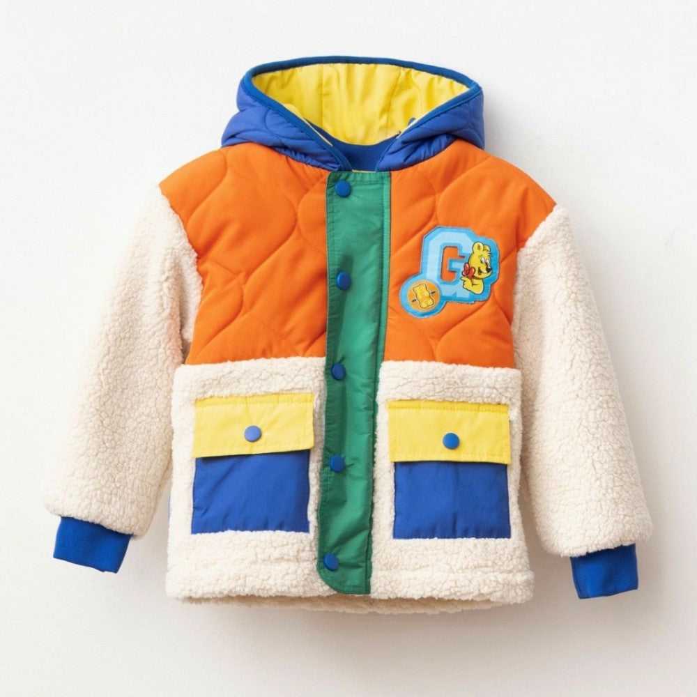 Haribo Erkek Çocuk Polar Mont Turuncu