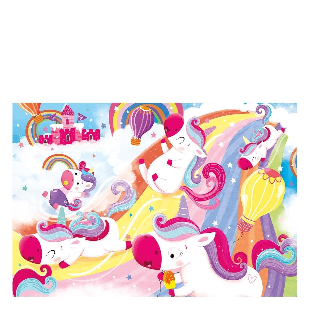 Ludattica Dev Puzzle - Sihirli Unicorn - Eğitici Oyuncak - Görsel 2