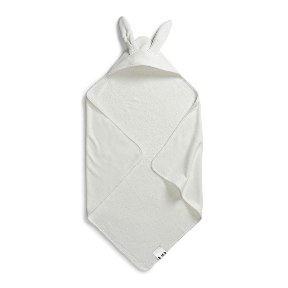 Elodie Details Kapüşonlu Havlu Vanilla White Bunny - Havlu Bornoz