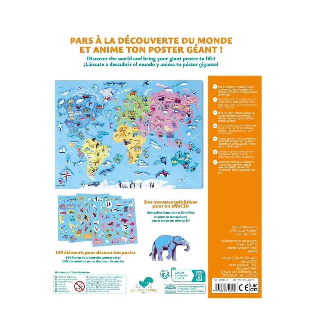 Auzou Im Building The World STD - Eğitici Oyuncak - Görsel 4