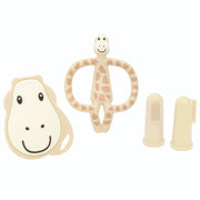 Matchstick Monkey İlk Dişlerim Silikon Diş Kaşıyıcı Başlangıç Seti - Giraffe