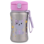 Skip Hop Besties Squad Pipetli Paslanmaz Çelik Suluk - Kedi