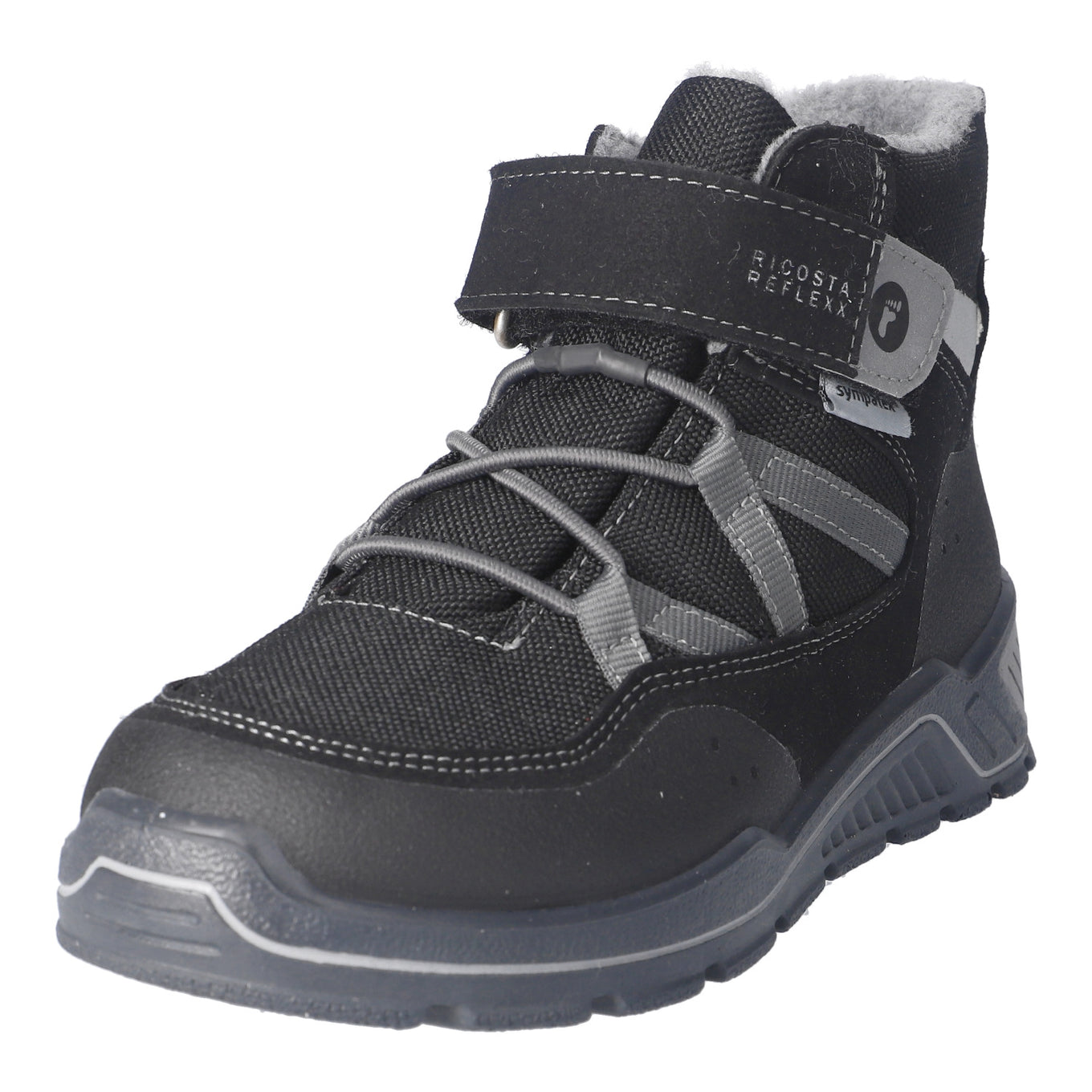 Ricosta Kışlık Erkek Çocuk Kürklü Bot Siyah
