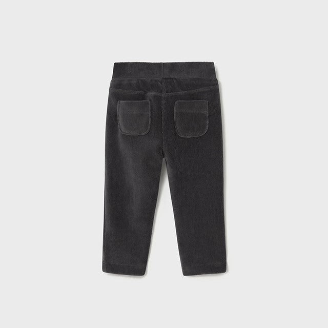 Mayoral Kışlık Kız Bebek Kadife Tayt Pantolon Gri