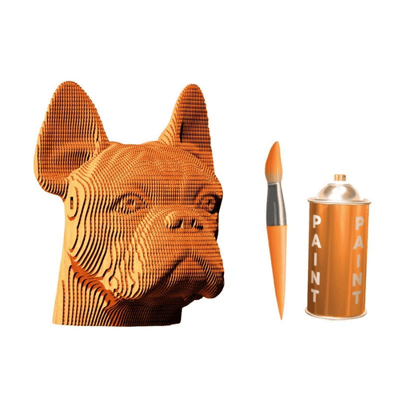 Cartonic 3D Puzzle - Bulldog - Eğitici Oyuncak - Görsel 2