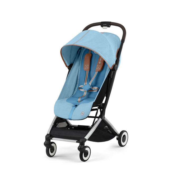 Cybex Orfeo Travel Sistem | Silver Beach Blue & Aton Volcano Black