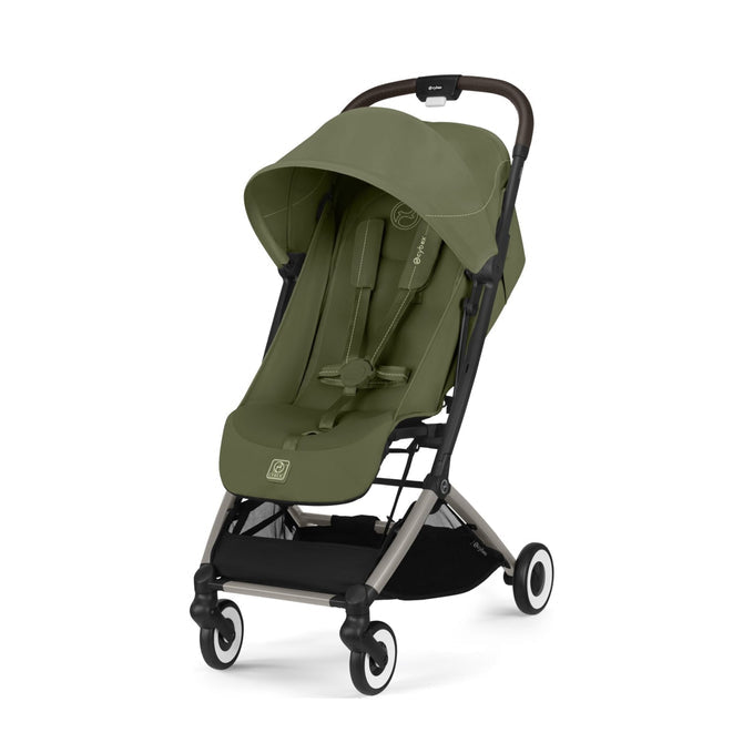 Cybex Orfeo Travel Sistem | Taupe Moss Green & Aton B2 Bazalı Volcano Black