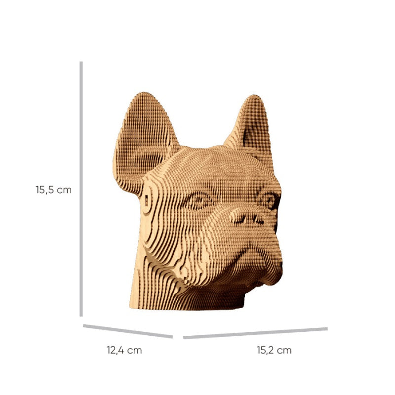 Cartonic 3D Puzzle - Bulldog - Eğitici Oyuncak - Görsel 3