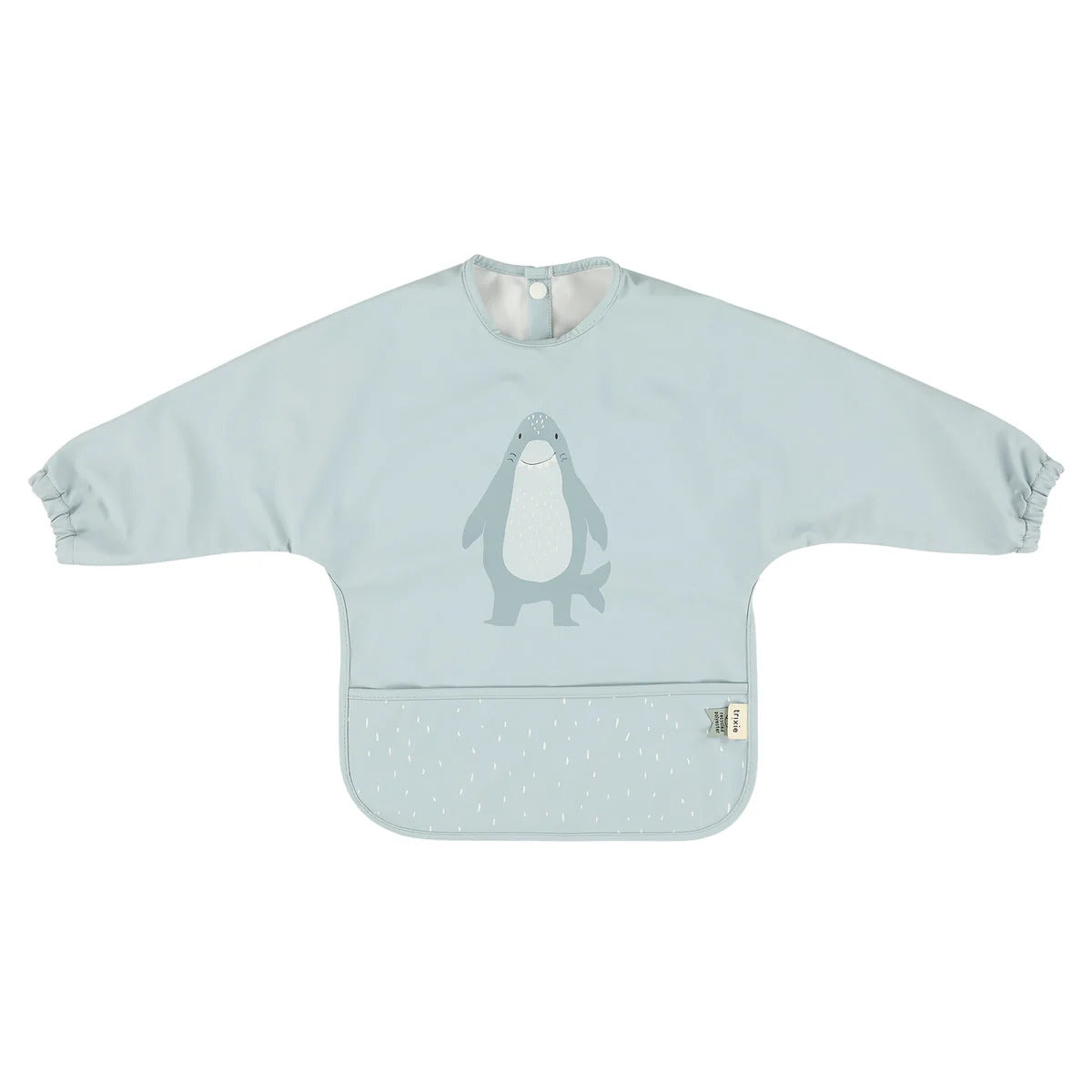 Trixie Waterproof Long Sleeve Bib Sıvı Geçirmez Uzun Kollu Önlük- Mr. Shark