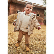 Mayoral Kışlık Erkek Bebek Kadife RegularFit Pantolon Kahverengi