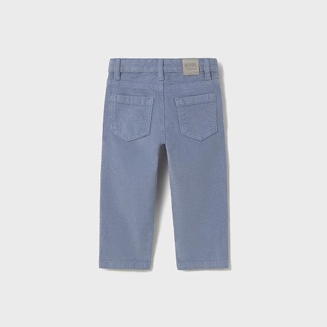 Mayoral Kışlık Erkek Bebek Kadife RegularFit Pantolon Mavi