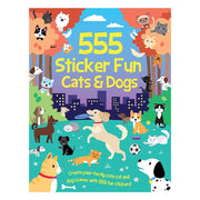 Two Wındmılls 555 Sticker Fun - Cats and Dogs Activity Book - Kitap