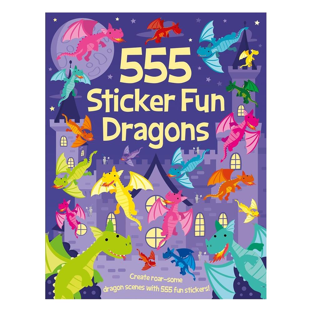Two Wındmılls 555 Sticker Fun - Dragons - Kitap