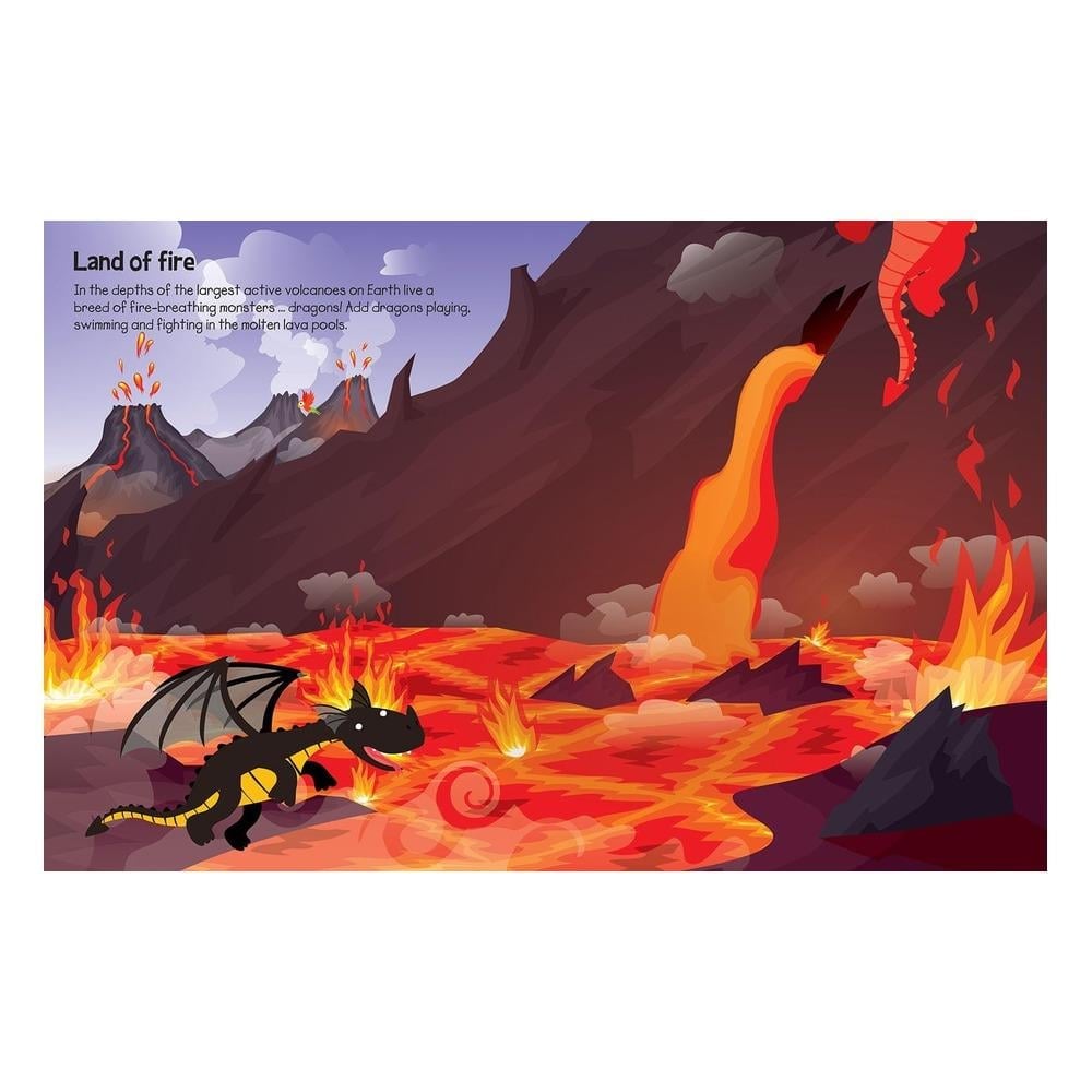 Two Wındmılls 555 Sticker Fun - Dragons - Kitap - Görsel 7