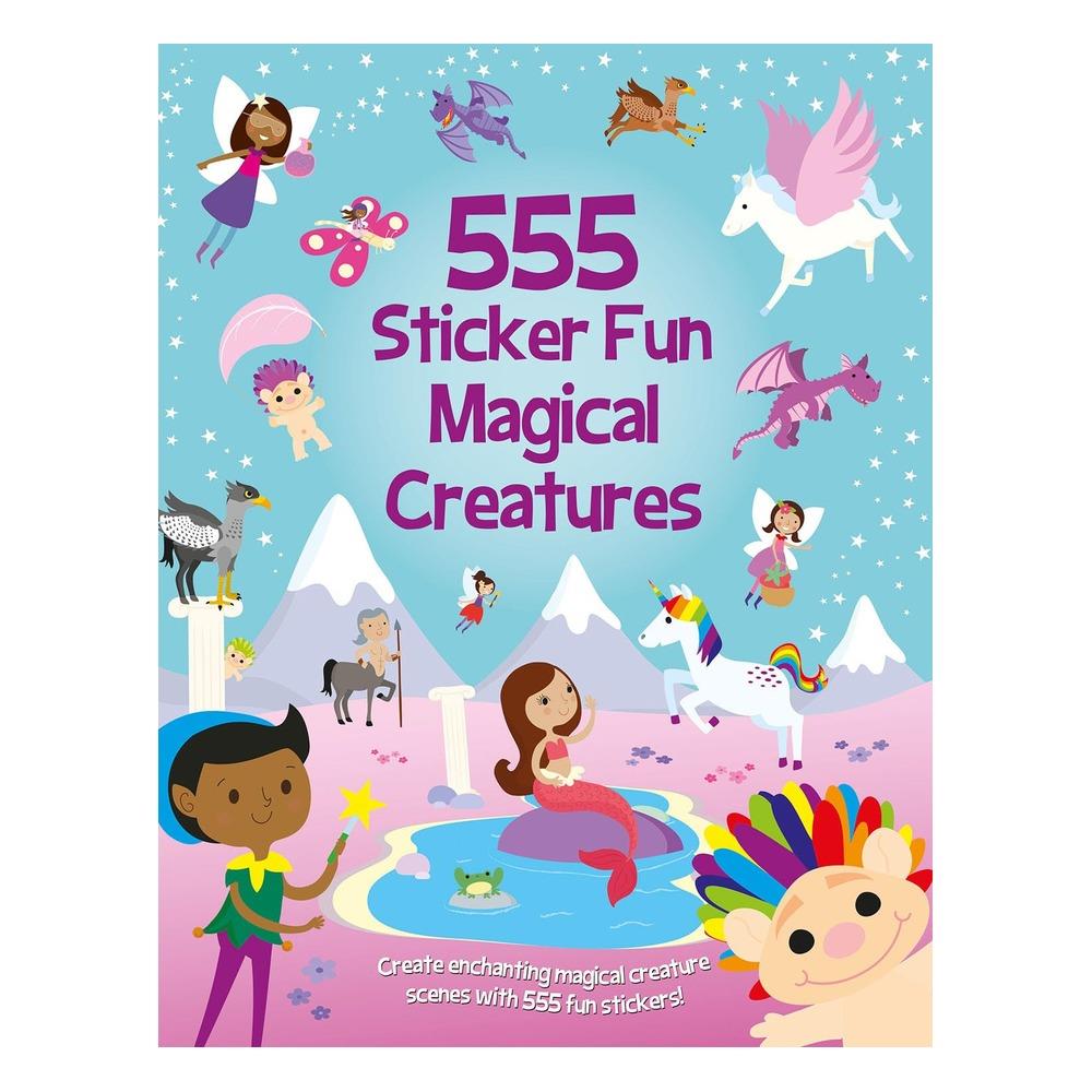 Two Wındmılls 555 Sticker Fun - Magical Creatures - Kitap