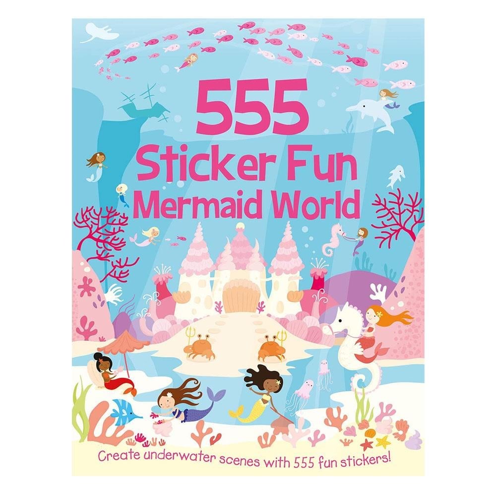 555 Sticker Fun - Mermaid World
