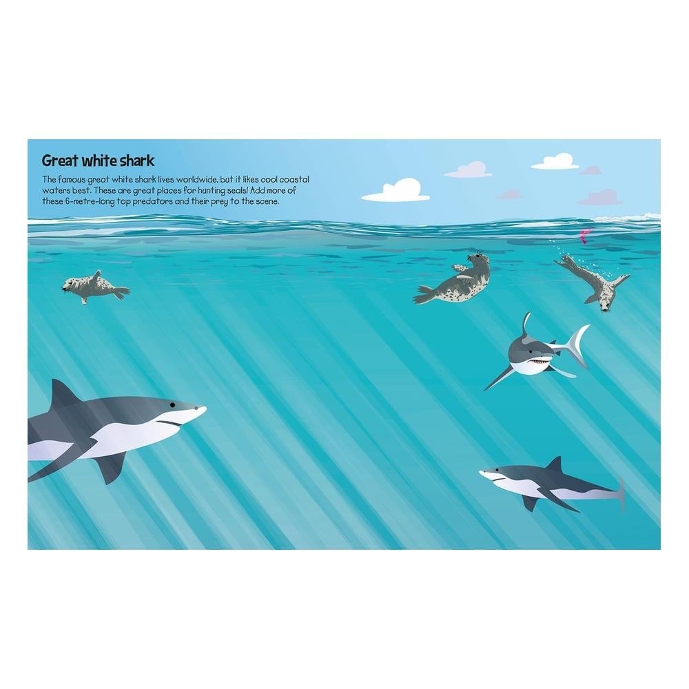 Two Wındmılls 555 Sticker Fun - Sharks - Kitap - Görsel 3