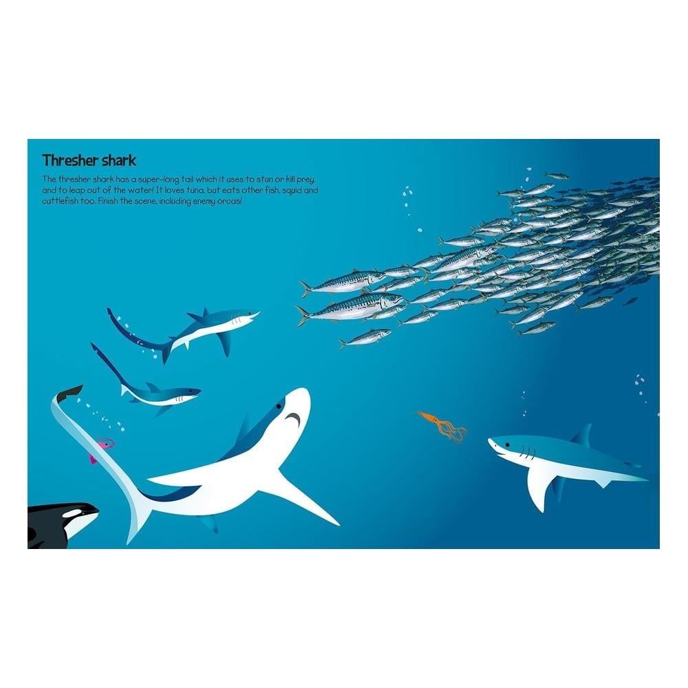 Two Wındmılls 555 Sticker Fun - Sharks - Kitap - Görsel 7