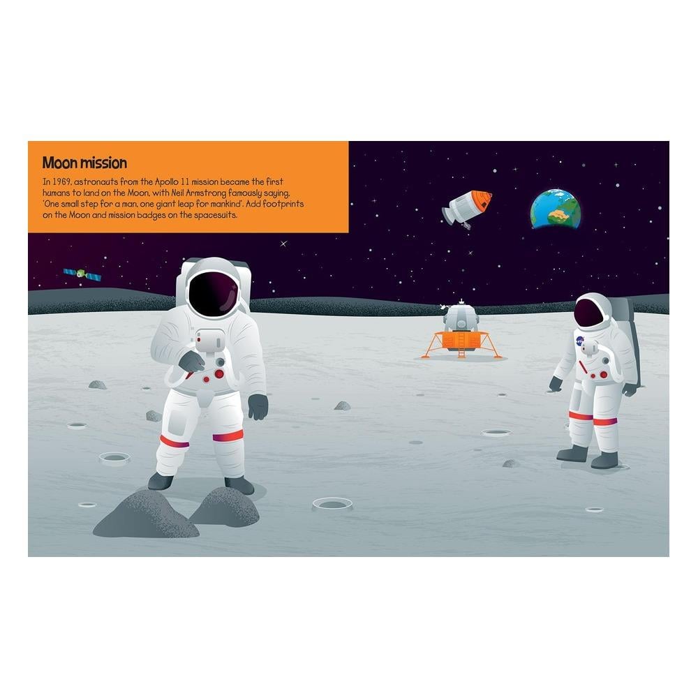 Two Wındmılls 555 Sticker Fun - Space - Kitap - Görsel 2