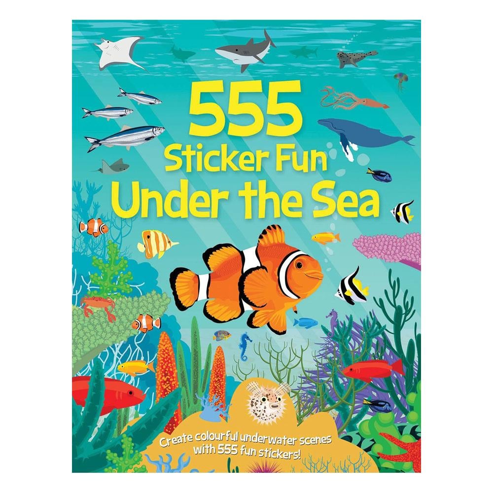 555 Sticker Fun - Under the Sea