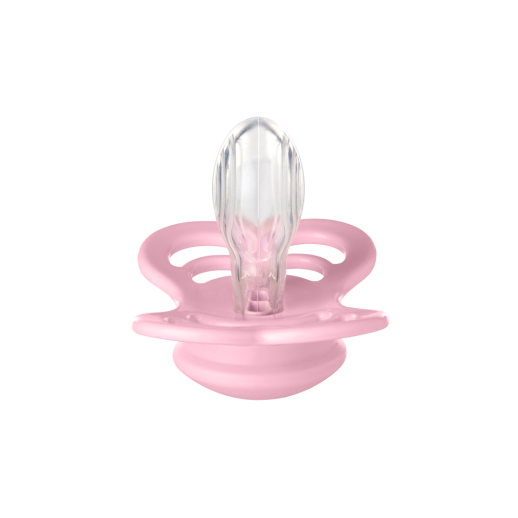 Bibs Supreme Silikon Emzik-Baby Pink 6-18 Ay