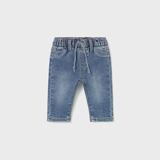 Mayoral Kışlık Erkek Bebek Denim Pantolon Mavi