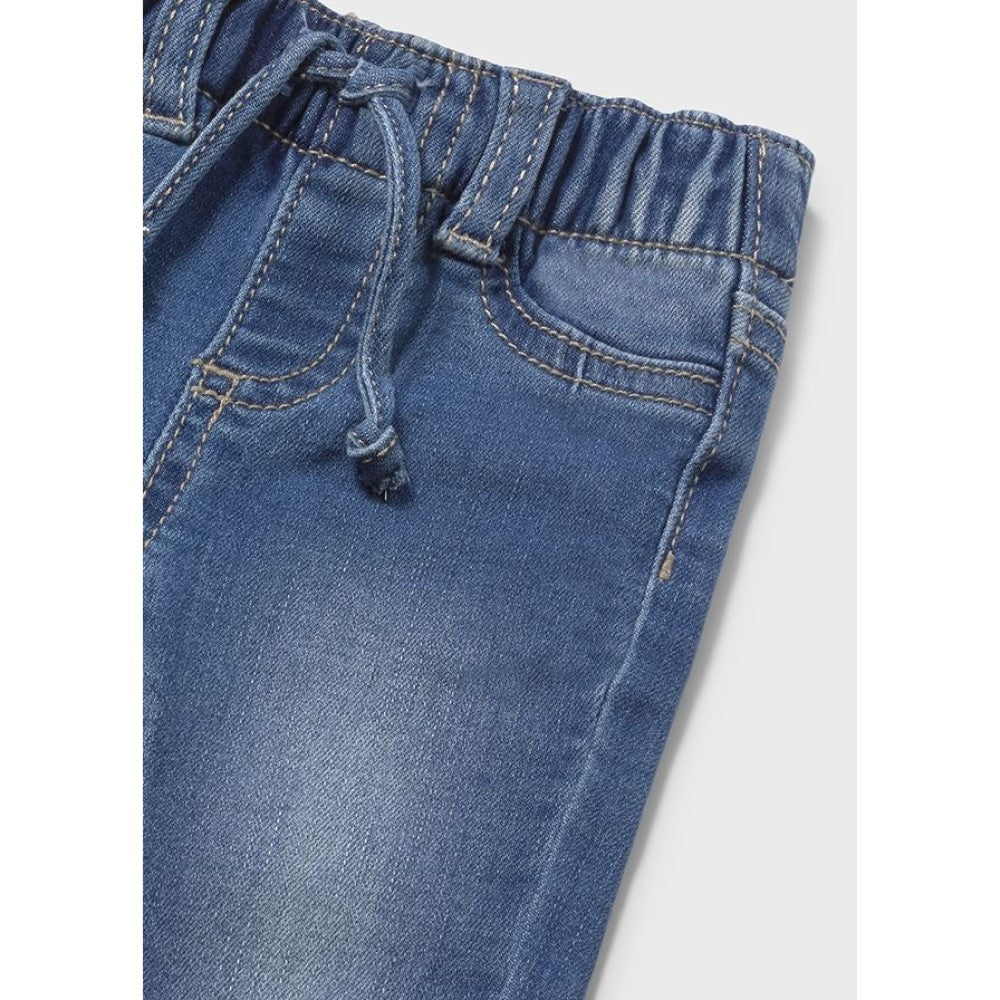 Mayoral Yazlık Erkek Bebek Denim Pantolon Mavi