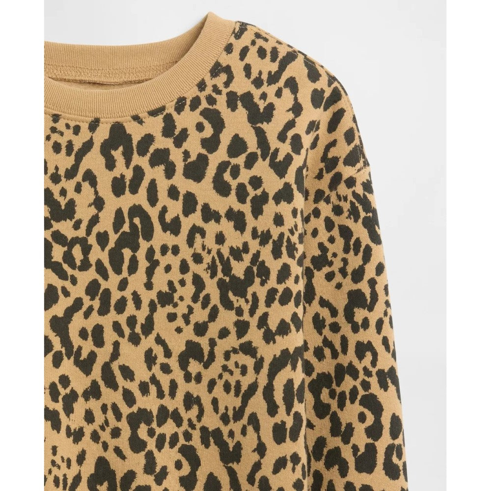 GAP Kışlık Kız Bebek Sweatshirt Kahverengi