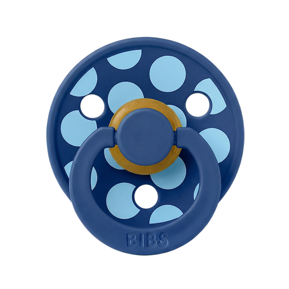 Bibs Studio Polka Mega Emzik - Cornflower 0-6 Ay Mavi