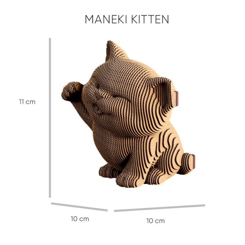 Cartonic 3D Puzzle - Kıttens Trıo - Eğitici Oyuncak - Görsel 6