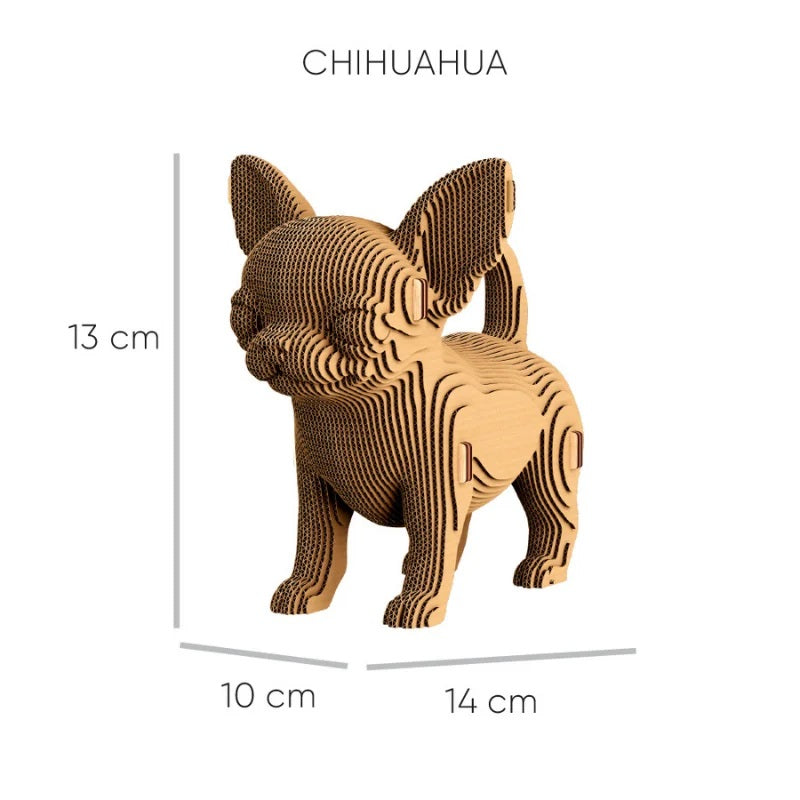 Cartonic 3D Puzzle - Puppıes Trıo - Eğitici Oyuncak - Görsel 6