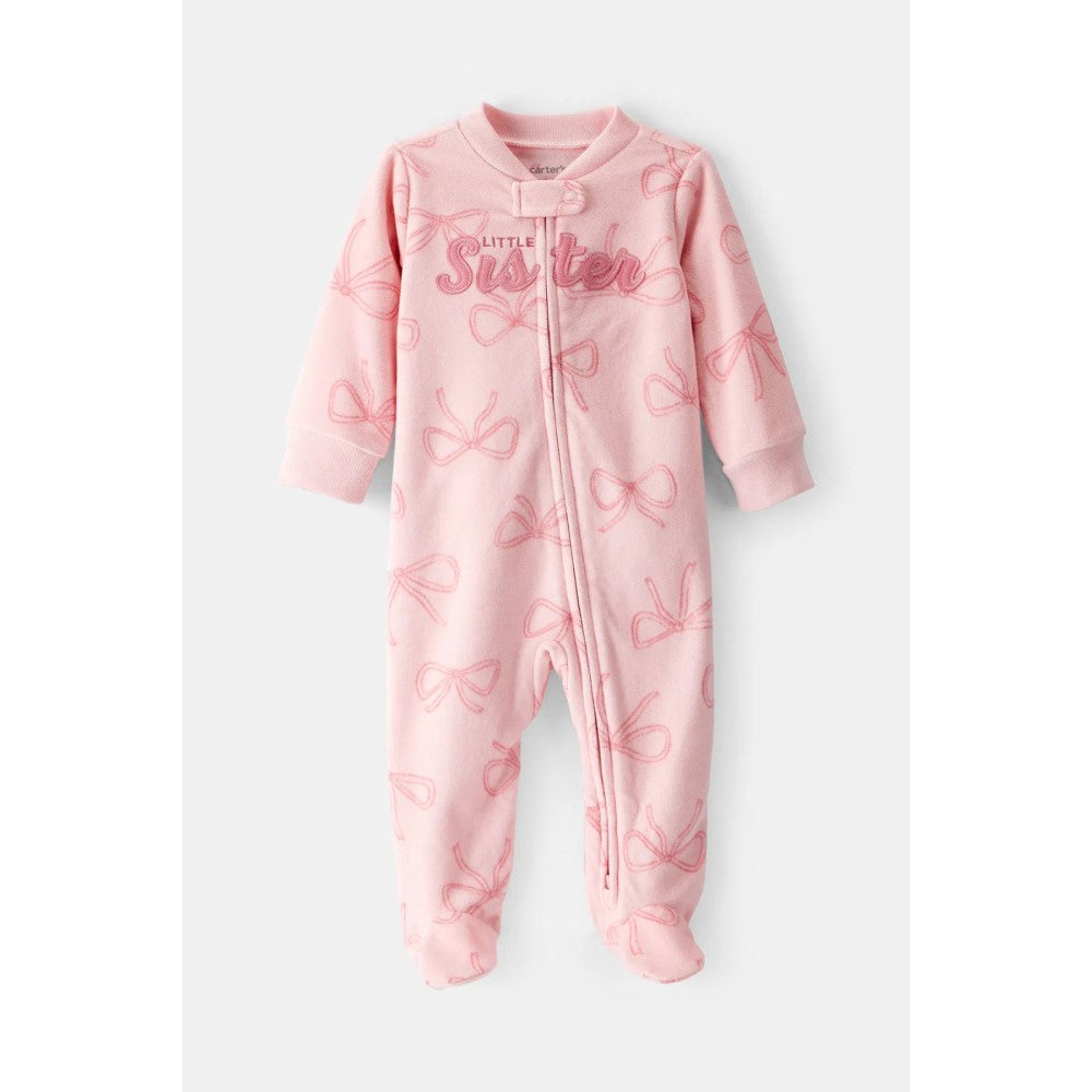 Carter's Kız Bebek Polar Tulum Pembe