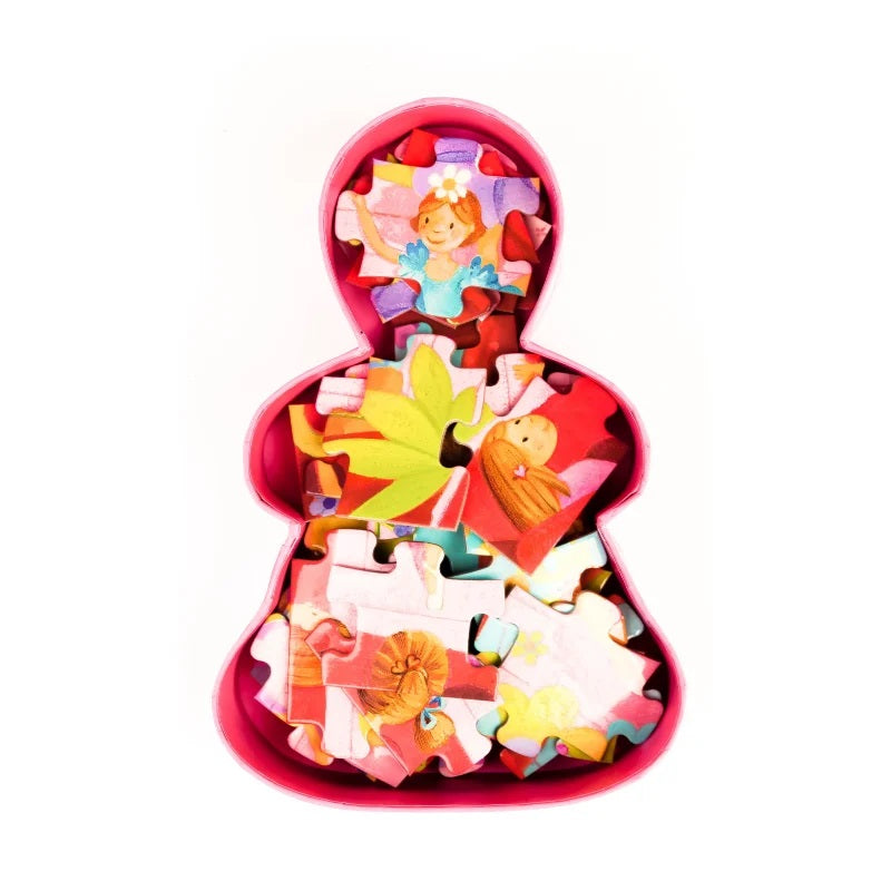 Djeco Dekoratif Puzzle 36 Parça - The Ballerina With The Flower