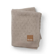 Elodie Details Battaniye Örgü Pointelle Tender Taupe