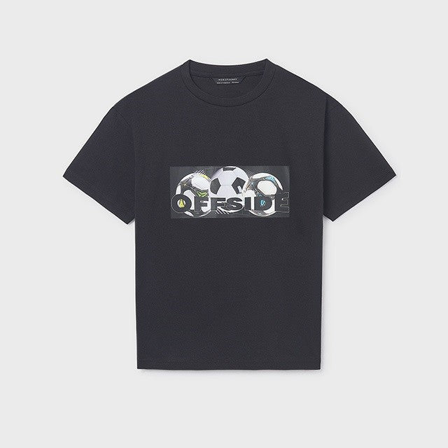 Mayoral Yazlık Erkek Kısa Kol T-shirt Siyah