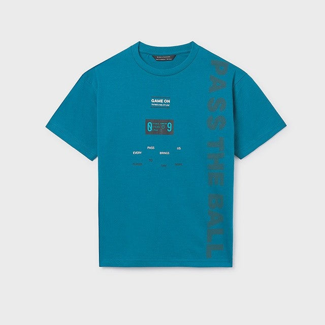 Mayoral Yazlık Erkek Kısa Kol T-shirt Mavi